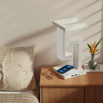 Magnetic Floating Lamp with Wireless Charging