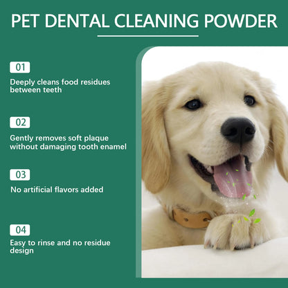Dog Teeth Cleaning Powder - 100g Dental Care