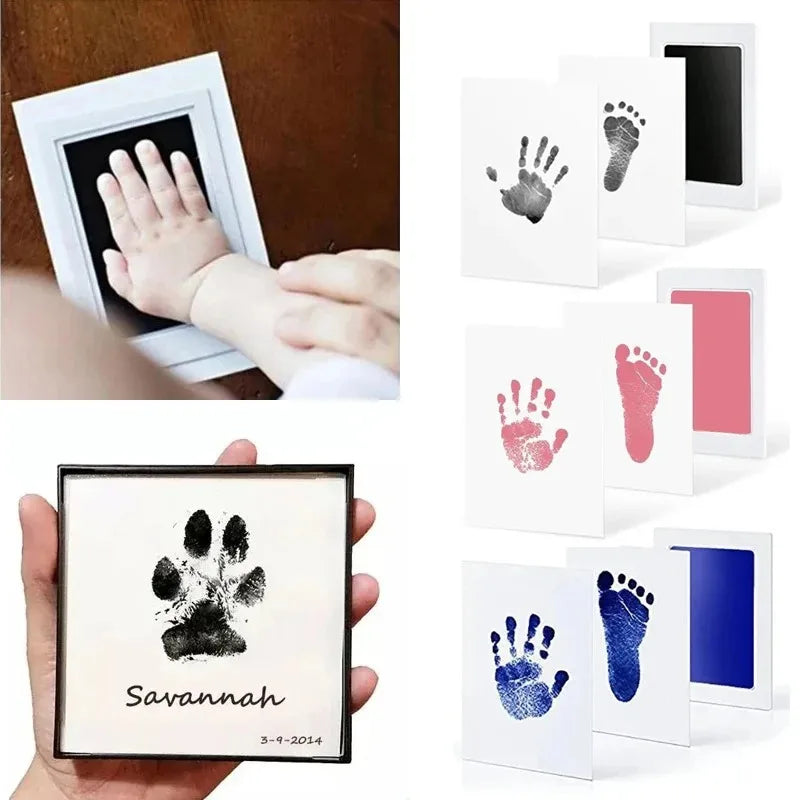 Pet Paw Print Kit - No-Touch Ink Pad for Dogs & Cats